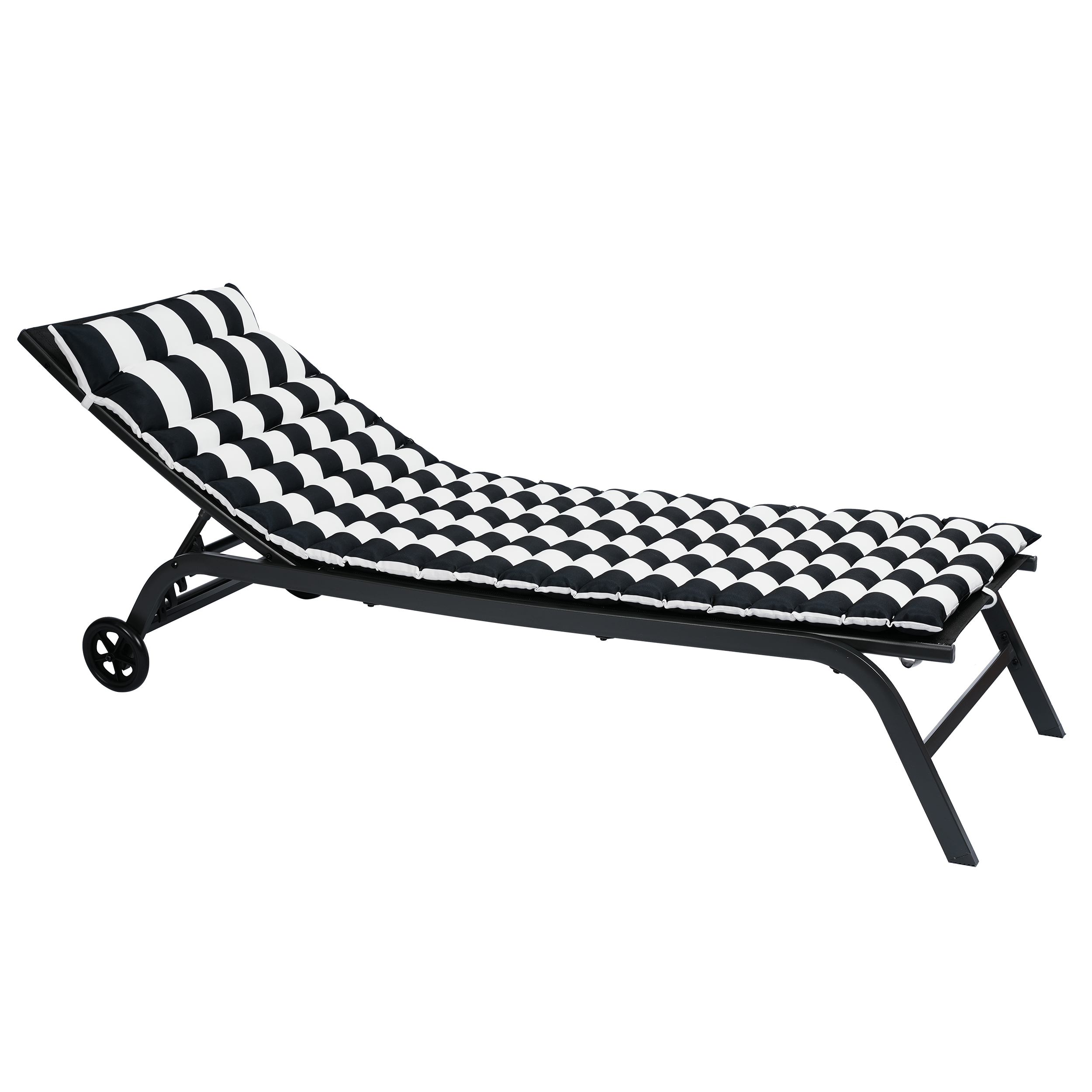 Outdoor Furniture Replacement Fabric - 2PCS Set Outdoor Lounge Chair Cushion