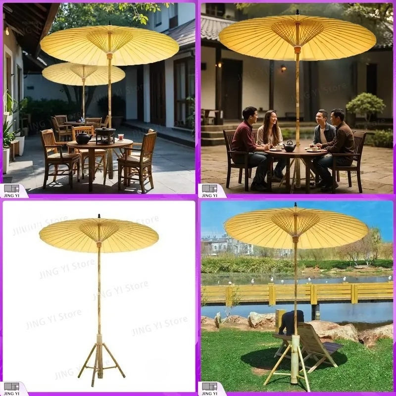 Outdoor Furniture Oil - Thai Style Outdoor Oil Paper Umbrella