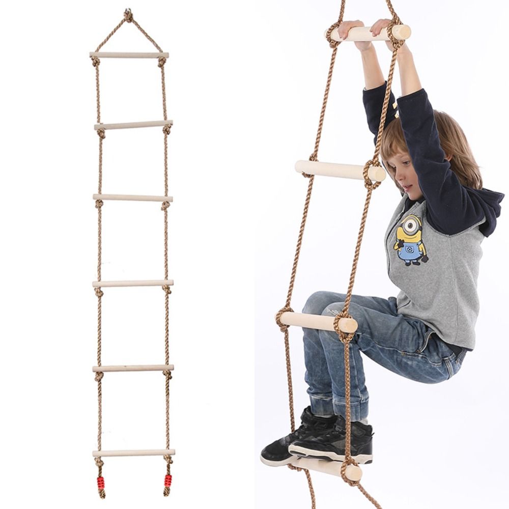 Swing Rope Climbing Ladder wit - Outdoor Furniture Upholstery 评论和价格
