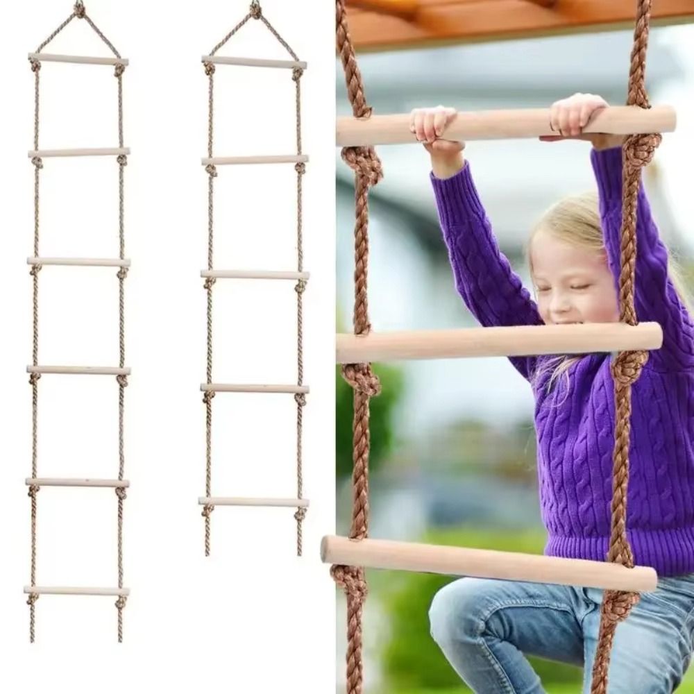 Swing Rope Climbing Ladder wit - Outdoor Furniture Upholstery 评论和价格