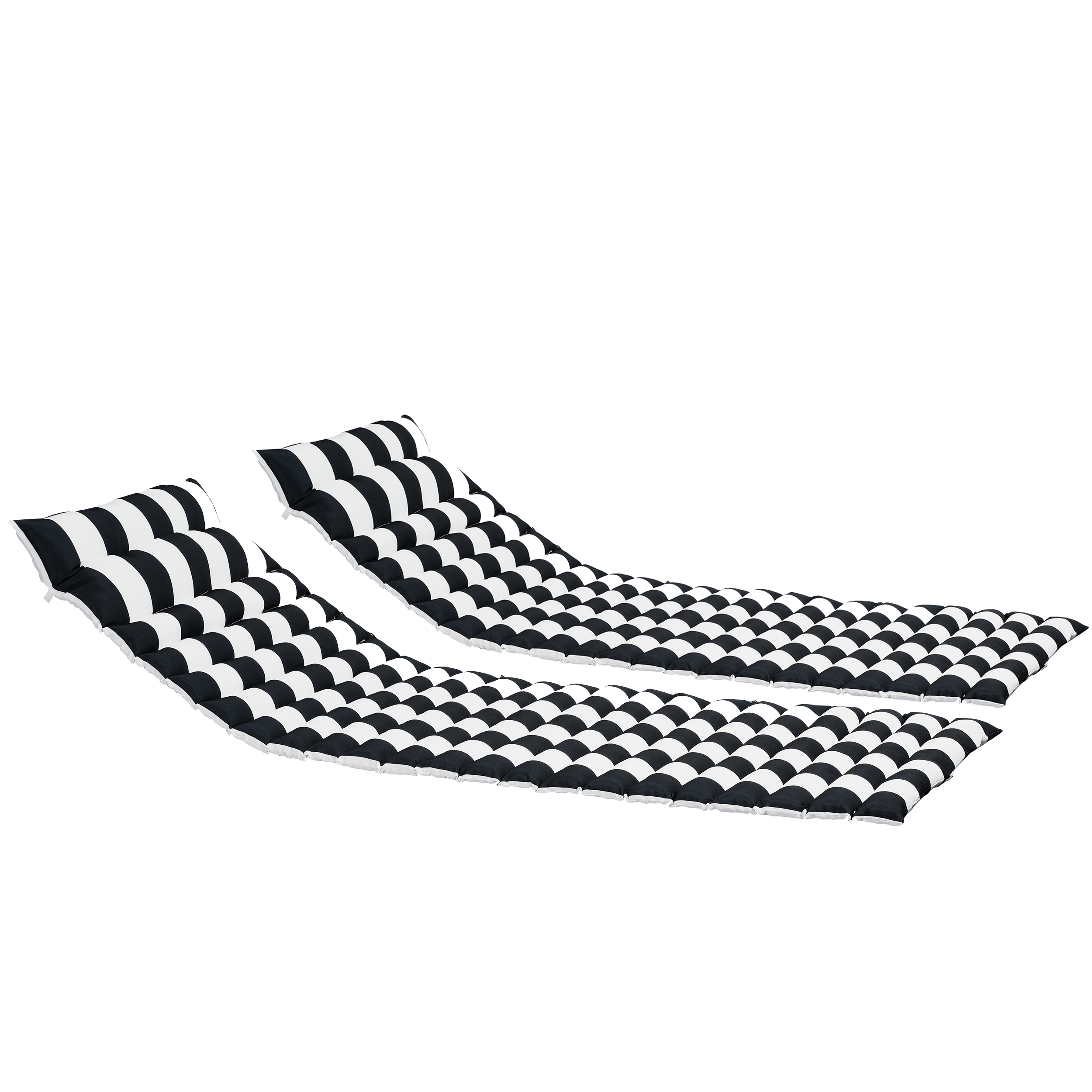2PCS Set Outdoor Lounge Chair  - Outdoor Furniture Replacement Fabric 评论和价格