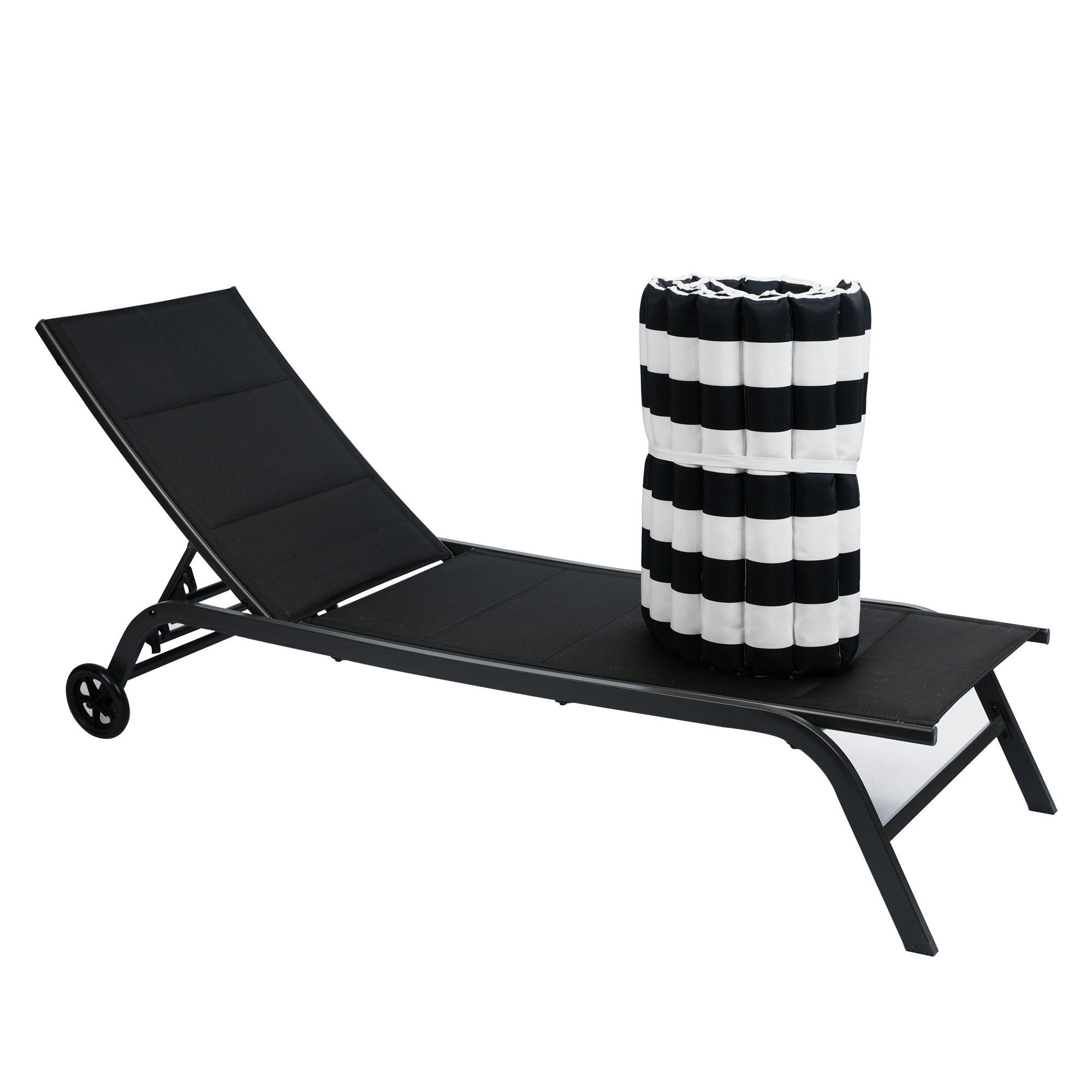2PCS Set Outdoor Lounge Chair  - Outdoor Furniture Replacement Fabric 评论和价格