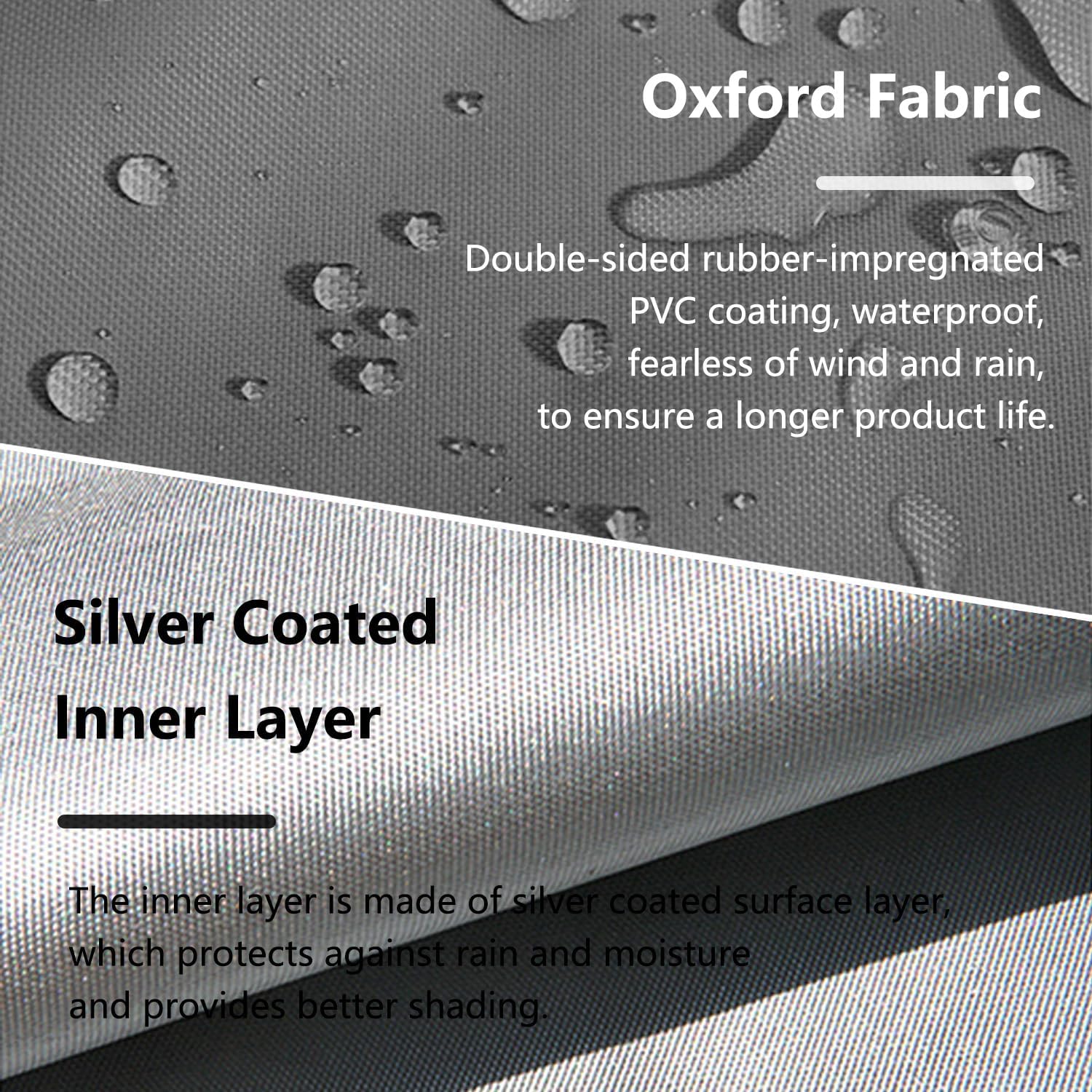 Leleya Swing Canopy Cover Oxfo - Outdoor Furniture Covers Waterproof 评论和价格