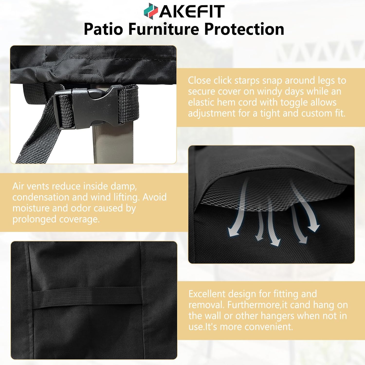 Heavy Duty Waterproof Patio Fu - Outdoor Furniture Heavy 评论和价格