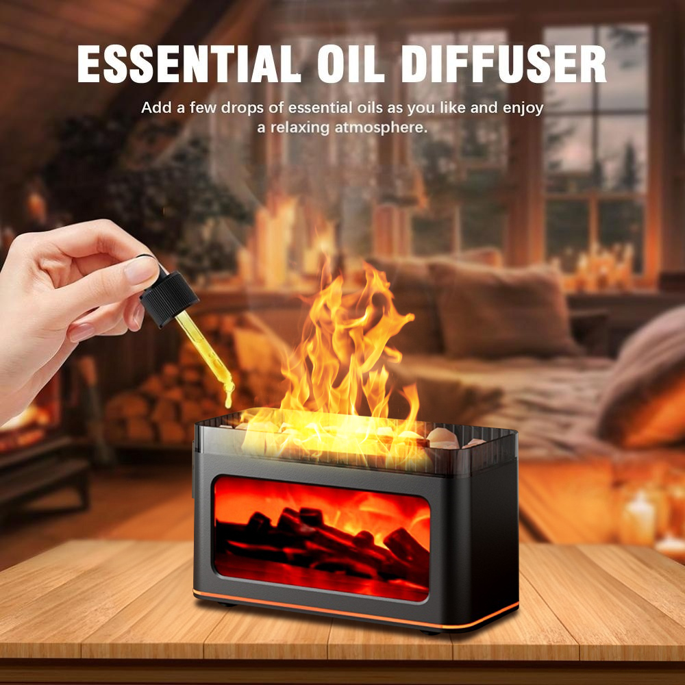 USB Desktop 3D Flame Aroma Dif - Outdoor Furniture Oil 评论和价格