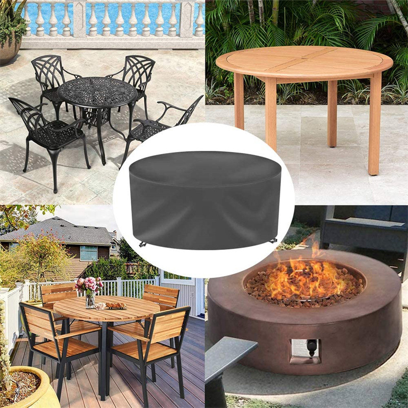 12 Sizes Round Furniture Cover - Outdoor Furniture Heavy 评论和价格