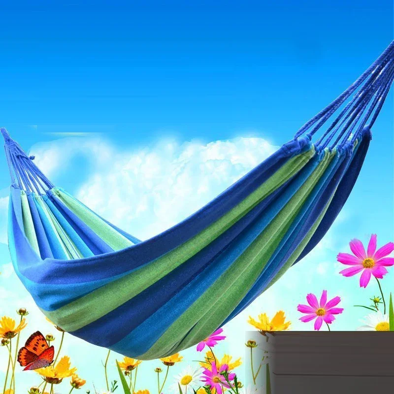 Thicken Canvas Garden Swing Ha - Outdoor Furniture Upholstery 评论和价格