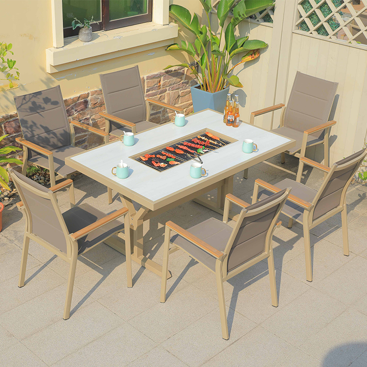 Hot Sale Cast Aluminum Fire Pi - Outdoor Furniture And Fire Pit 评论和价格
