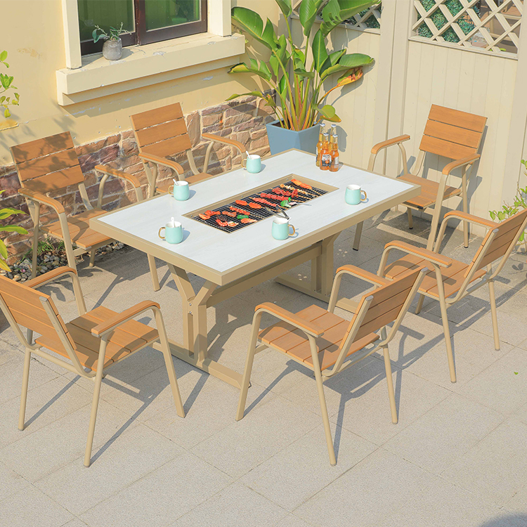 Hot Sale Cast Aluminum Fire Pi - Outdoor Furniture And Fire Pit 评论和价格