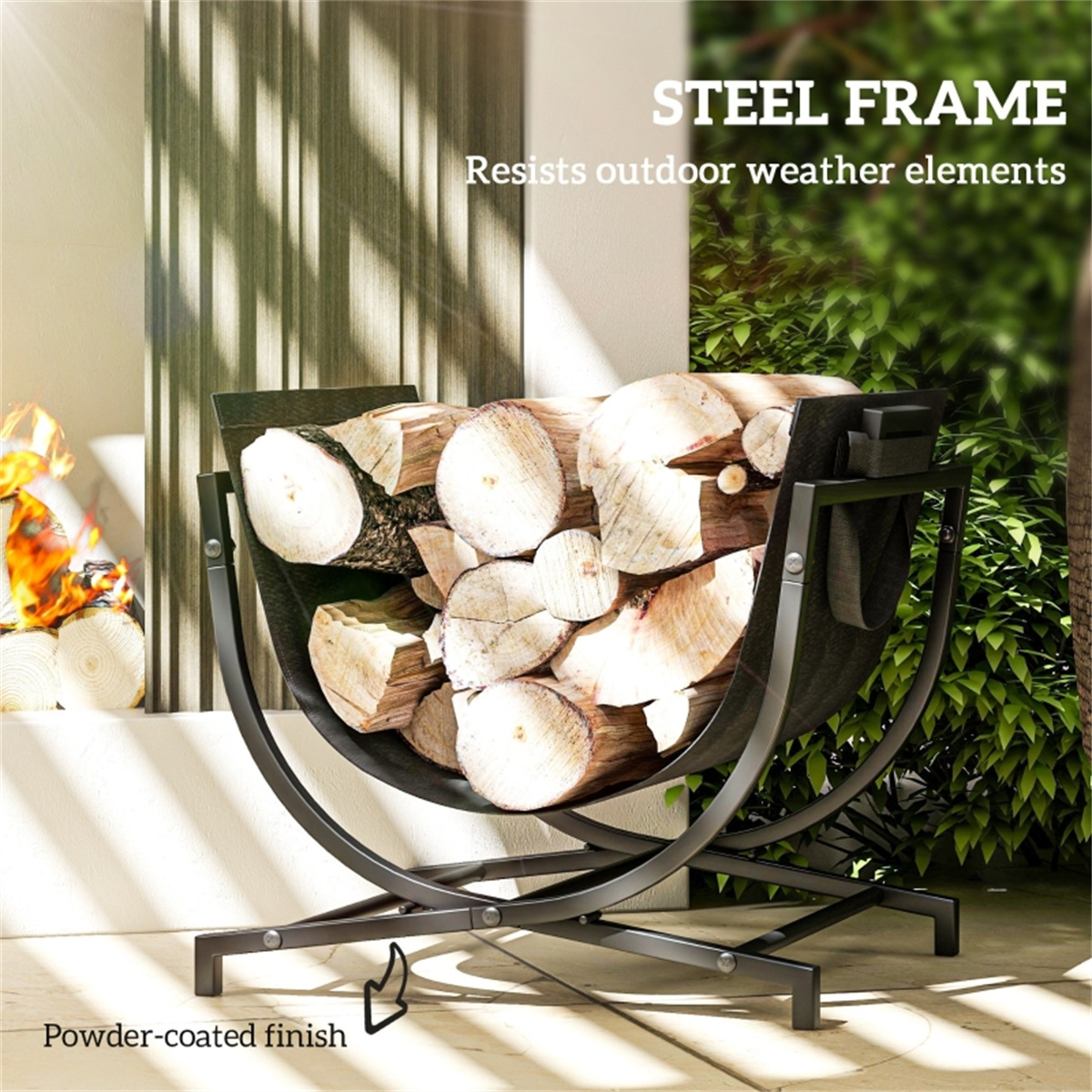 Outdoor Furniture Firewood Rac - Outdoor Furniture Heavy 评论和价格