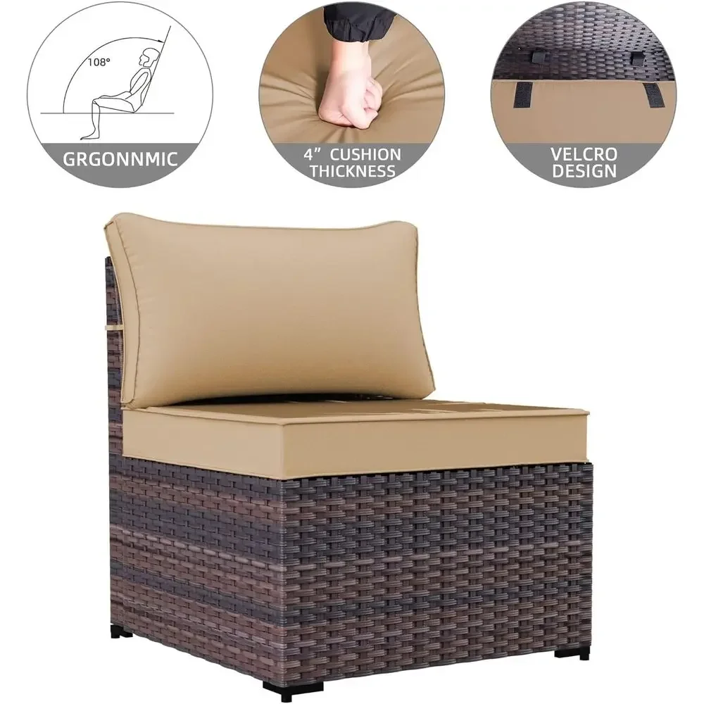 8-Piece Outdoor Patio Furnitur - Outdoor Furniture And Fire Pit 评论和价格