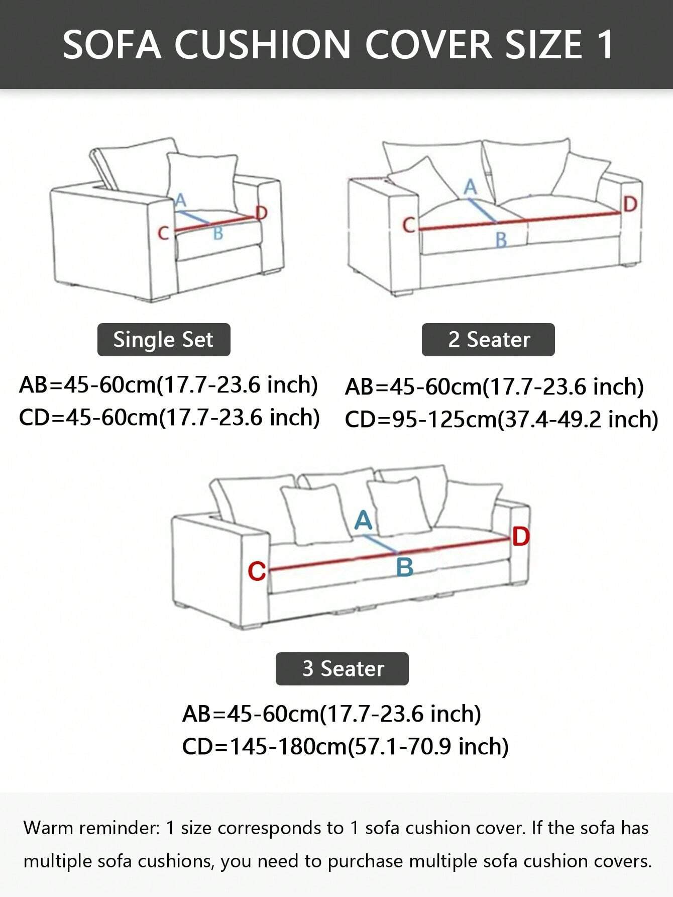 1pc Solid Color Elastic Sofa S - Outdoor Furniture Upholstery 评论和价格