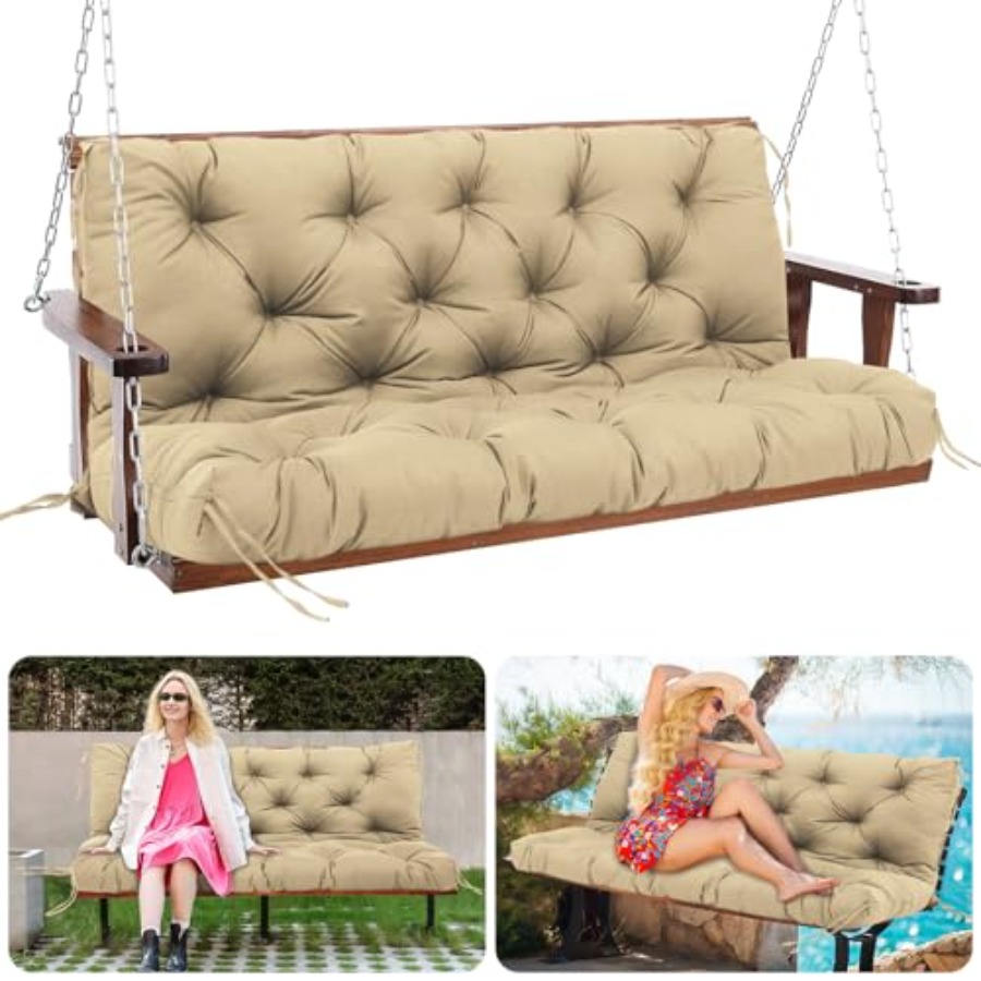 Patio Swing Cushions for Outdo - Outdoor Furniture Quick Dry 评论和价格