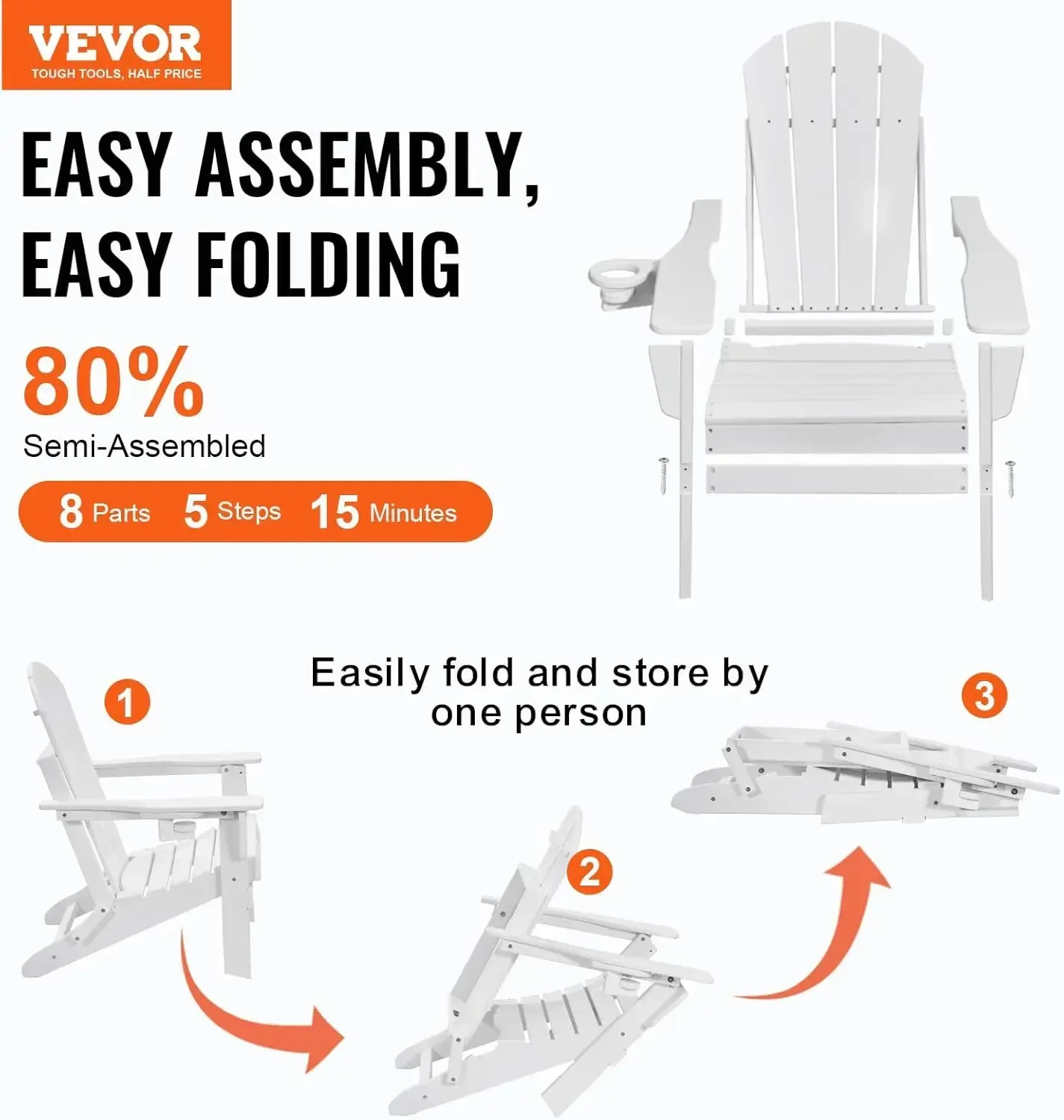 Hot salesBig deal Folding Adir - Outdoor Furniture And Fire Pit 评论和价格