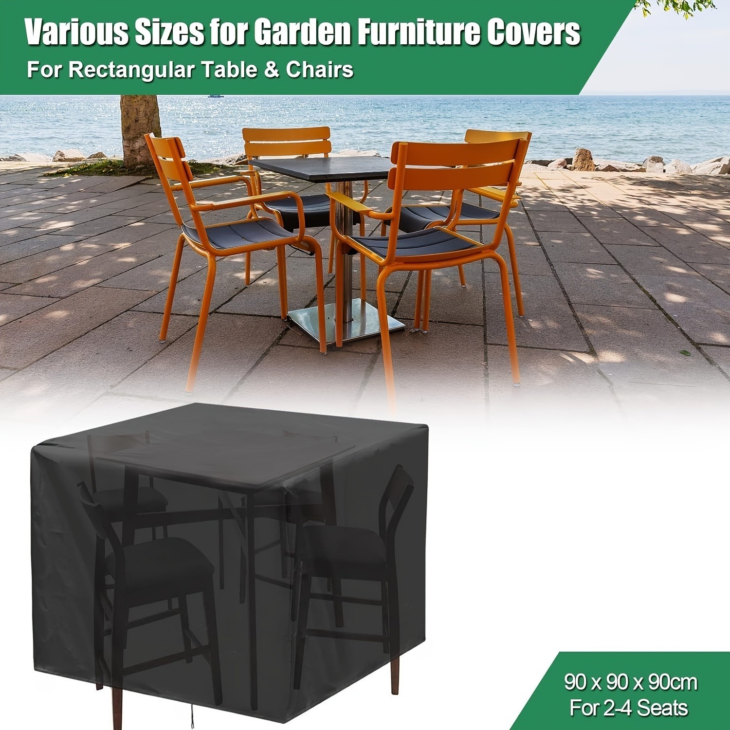 Heavy-Duty 210D Outdoor Garden - Outdoor Furniture Covers Waterproof 评论和价格