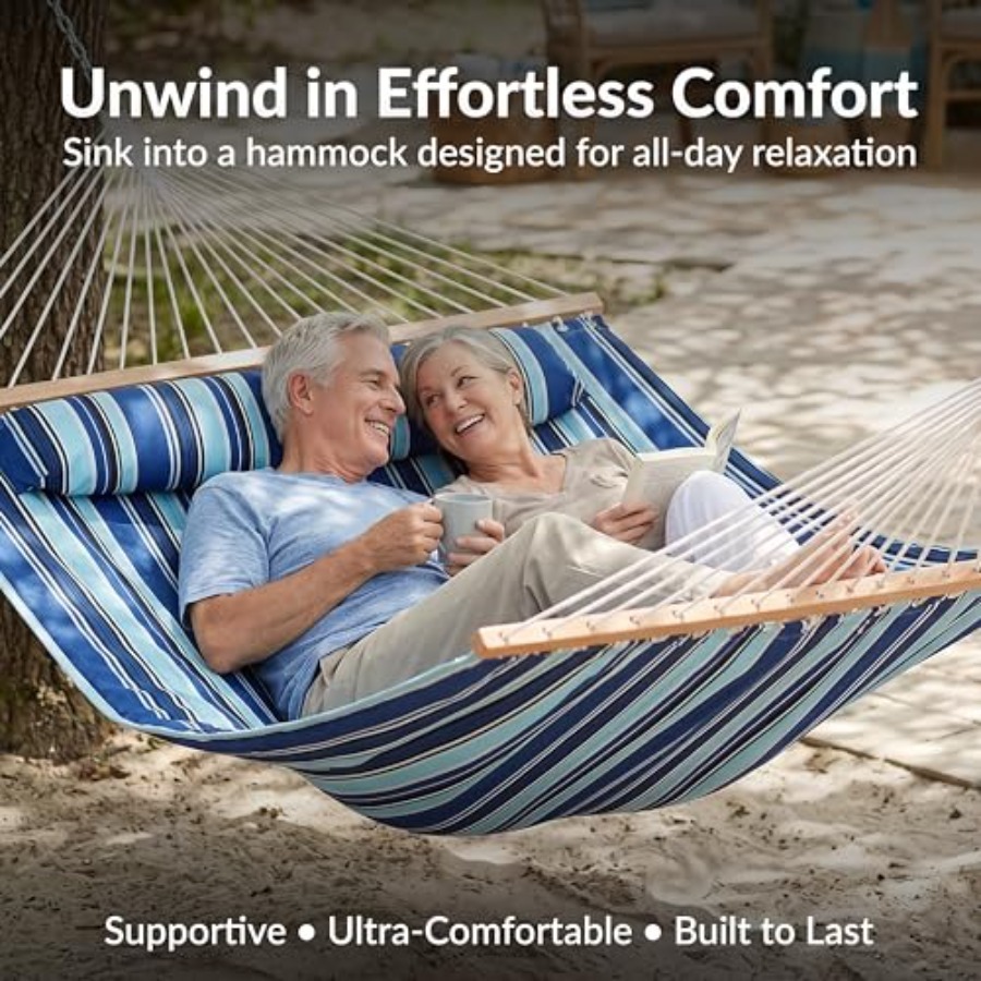 Outdoor quilted double hammock - Outdoor Furniture Quick Dry 评论和价格