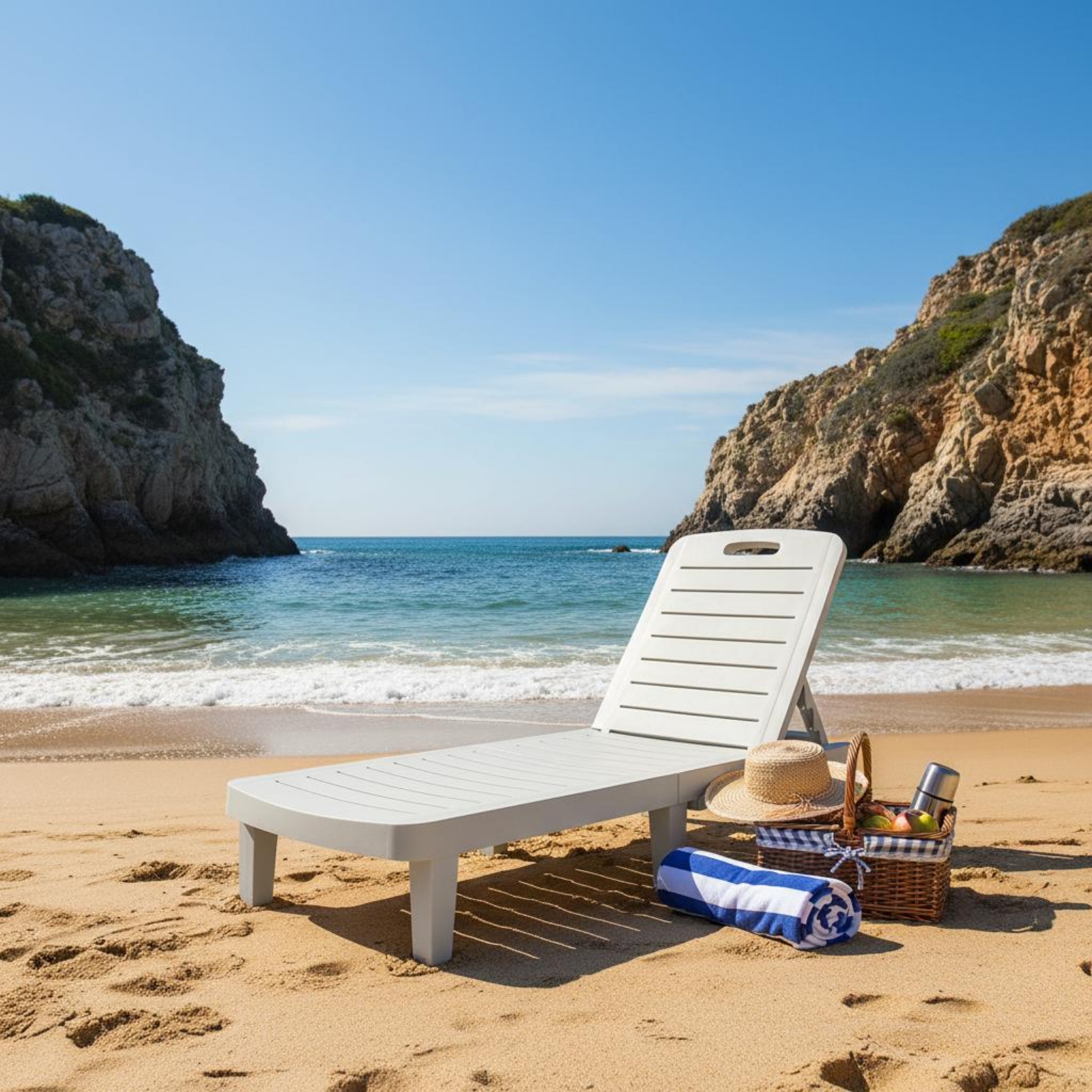 Adjustable Chaise Lounge Sunba - Outdoor Furniture Quick Dry 评论和价格
