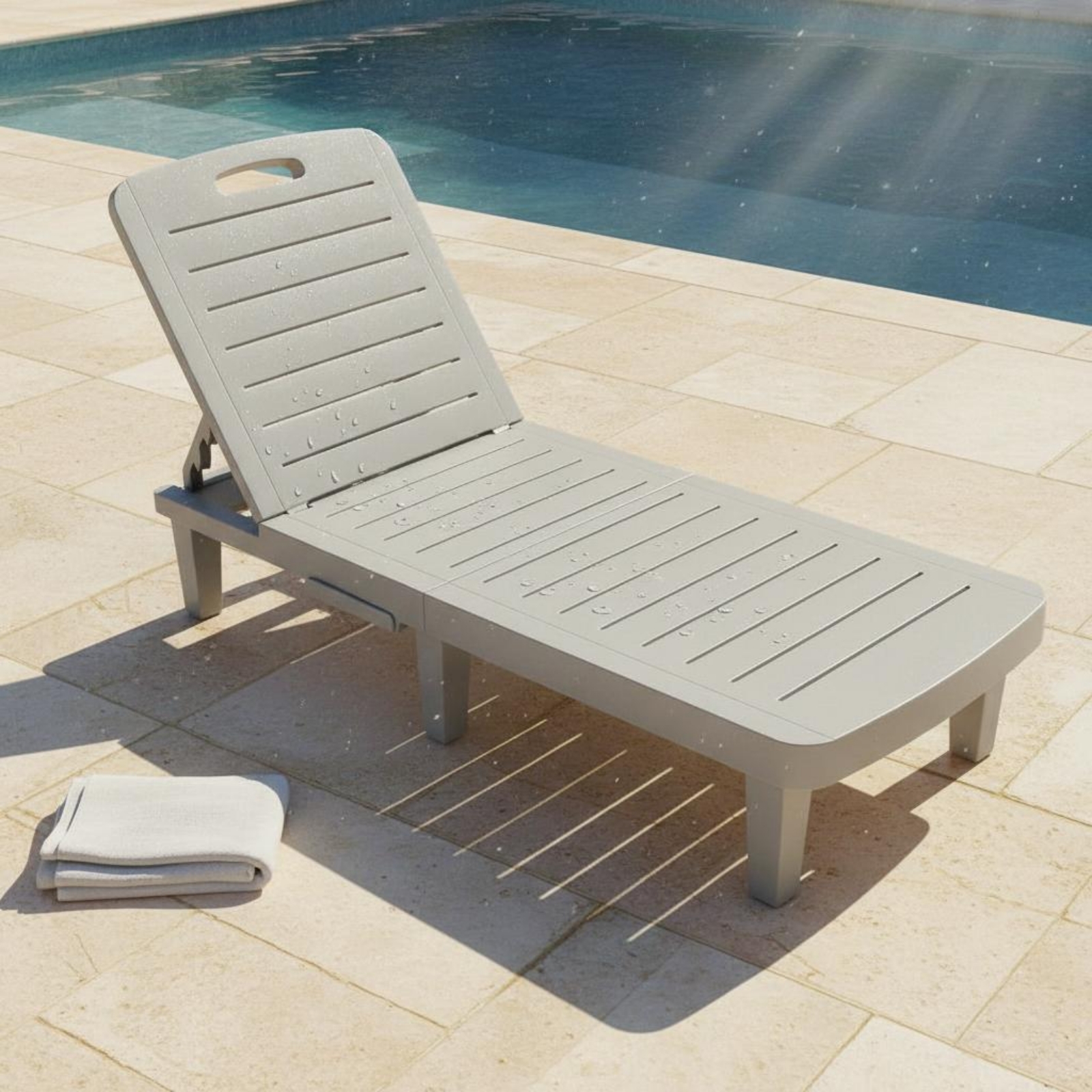 Adjustable Chaise Lounge Sunba - Outdoor Furniture Quick Dry 评论和价格