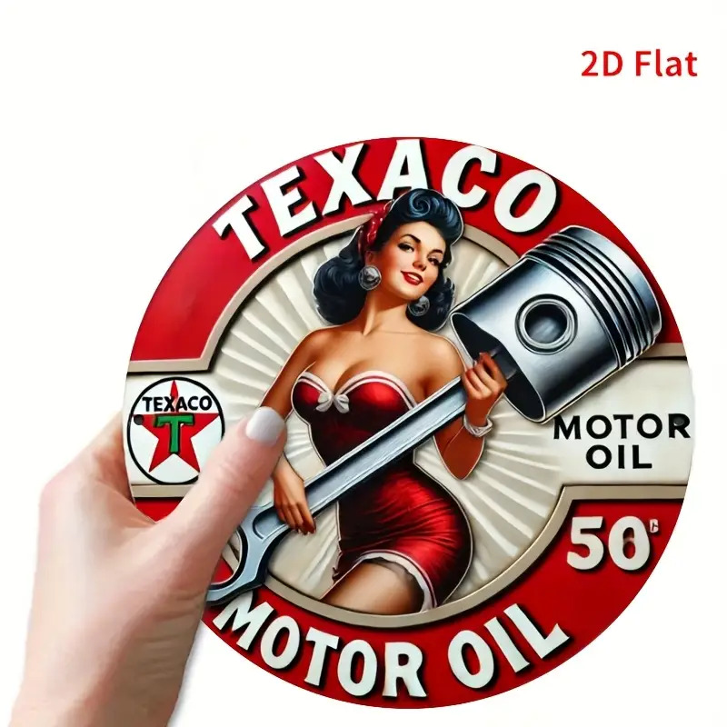 2D Flat, 1pc Vintage Texaco Mo - Outdoor Furniture Oil 评论和价格