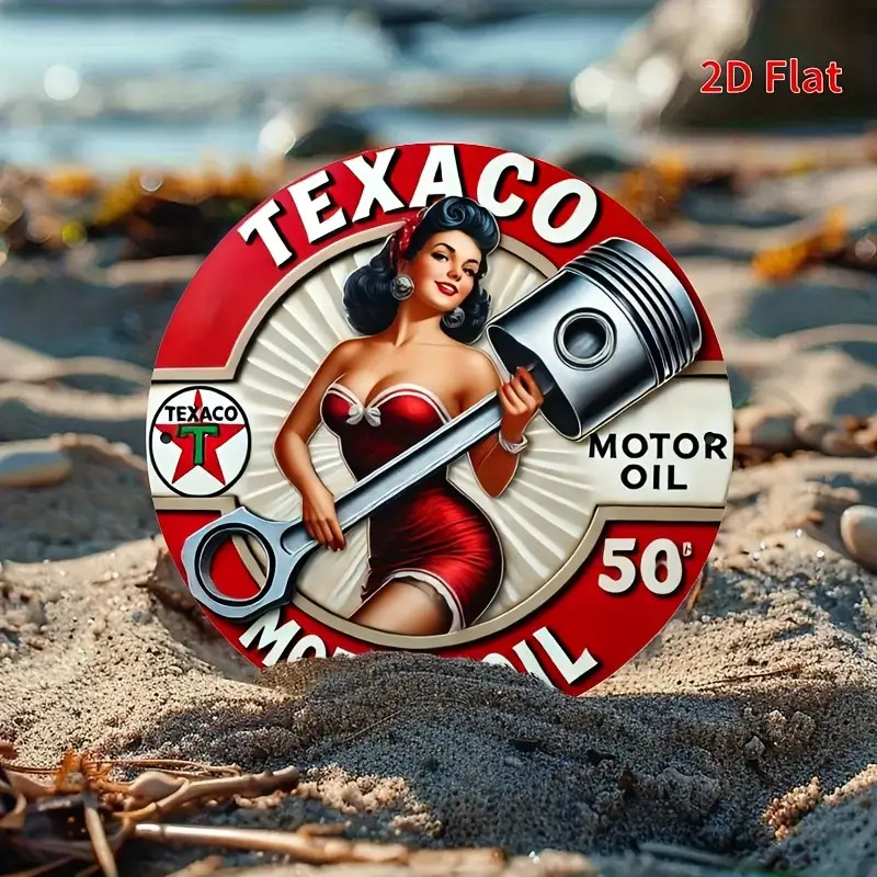 2D Flat, 1pc Vintage Texaco Mo - Outdoor Furniture Oil 评论和价格