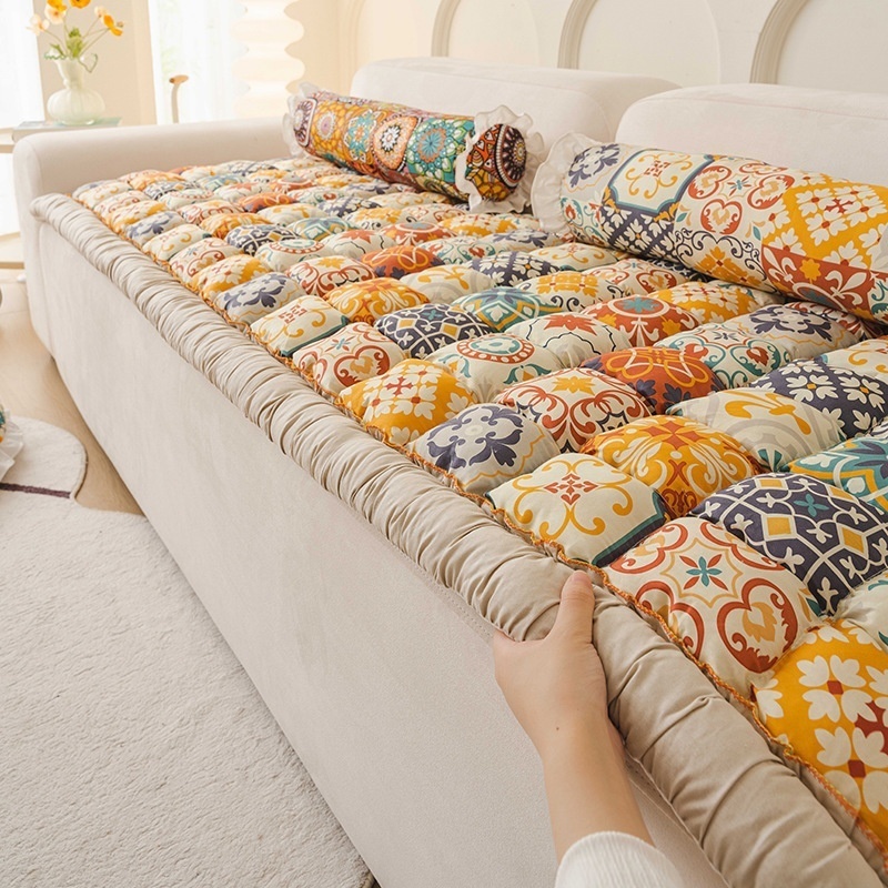 Cotton Thickness Couch Section - Outdoor Furniture Upholstery 评论和价格