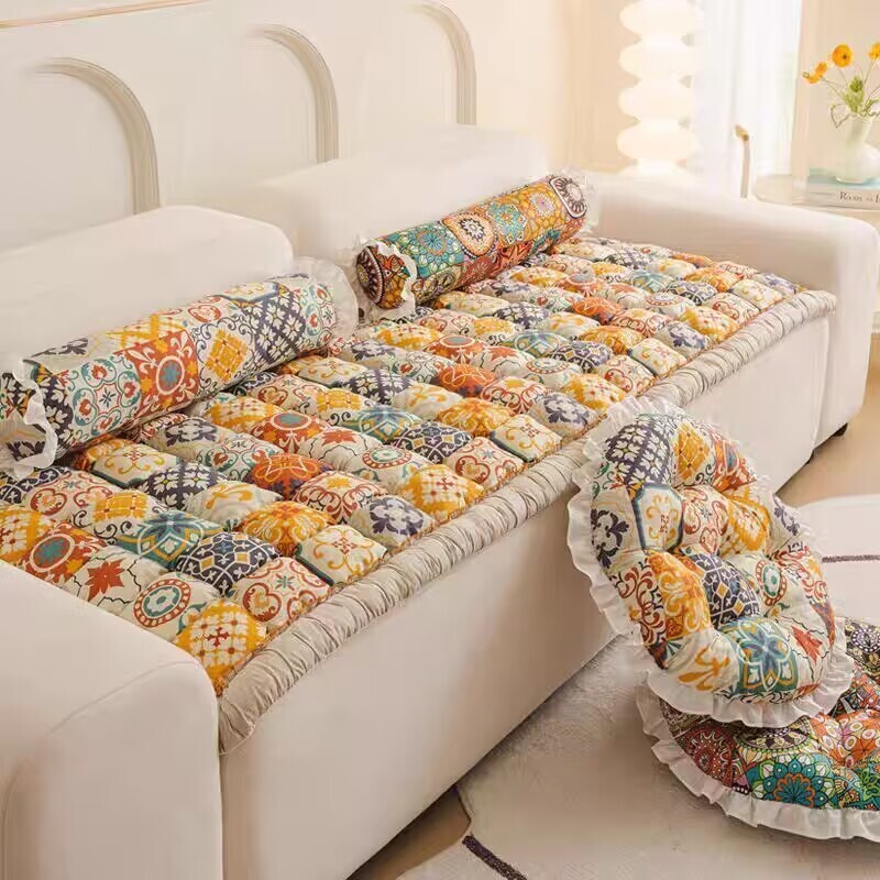 Cotton Thickness Couch Section - Outdoor Furniture Upholstery 评论和价格