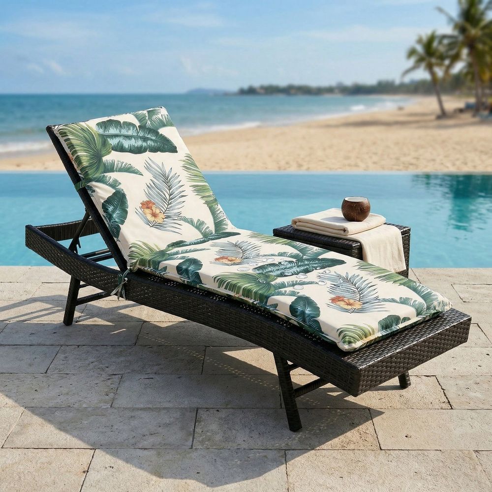 Outdoor Indoor Chaise Lounge C - Outdoor Furniture Replacement Fabric 评论和价格