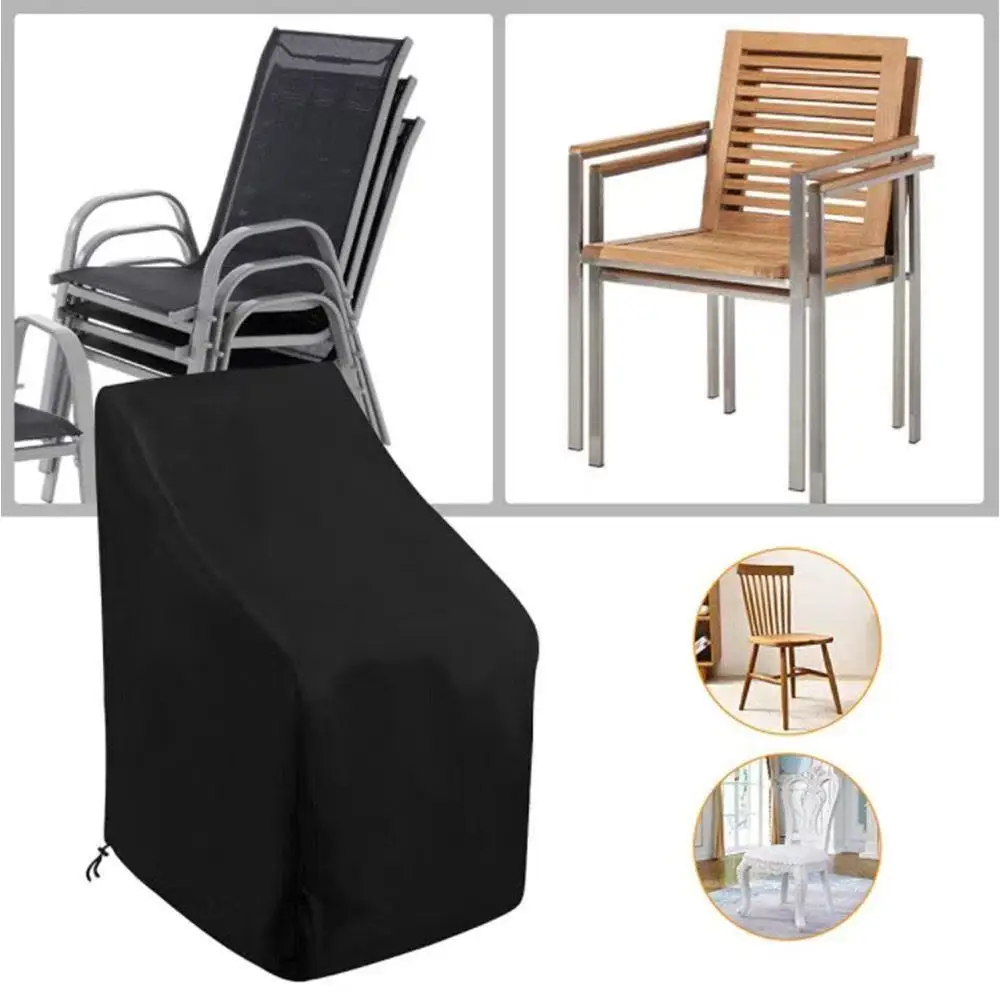 Stacked Chair Dust Cover Stora - Outdoor Furniture Covers Waterproof 评论和价格