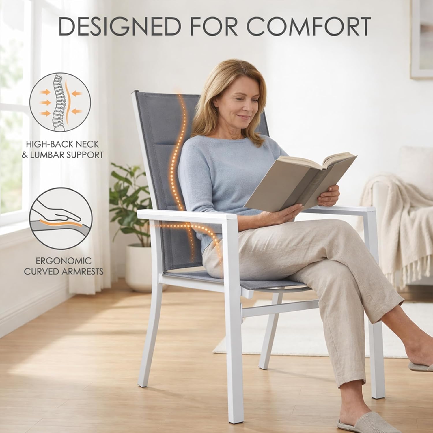 Aluminum Frame Padded Textilen - Outdoor Furniture Quick Dry 评论和价格