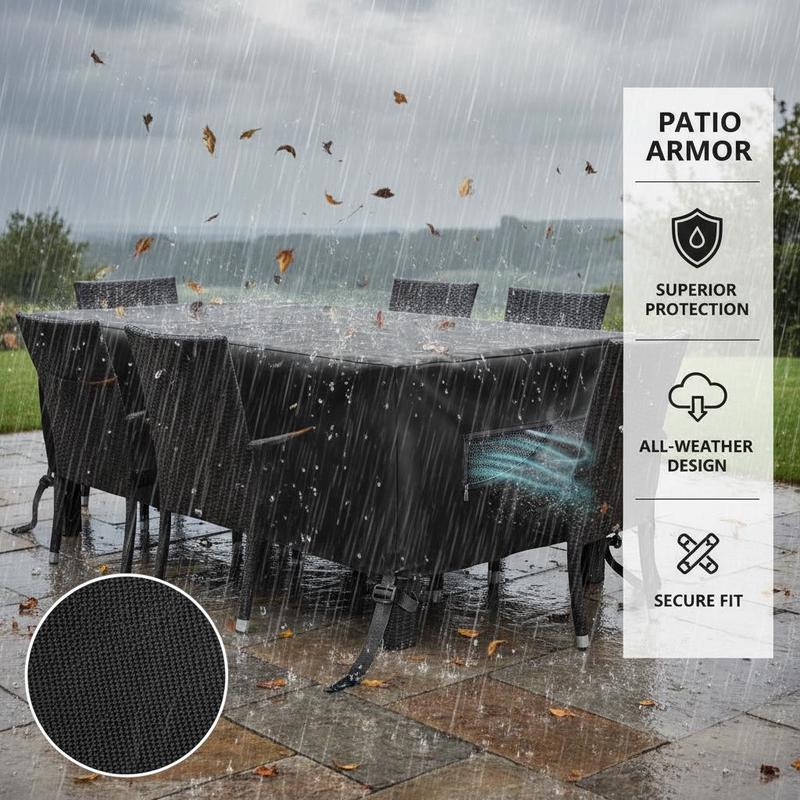 Outdoor Table Set Protector 74 - Outdoor Furniture Heavy 评论和价格