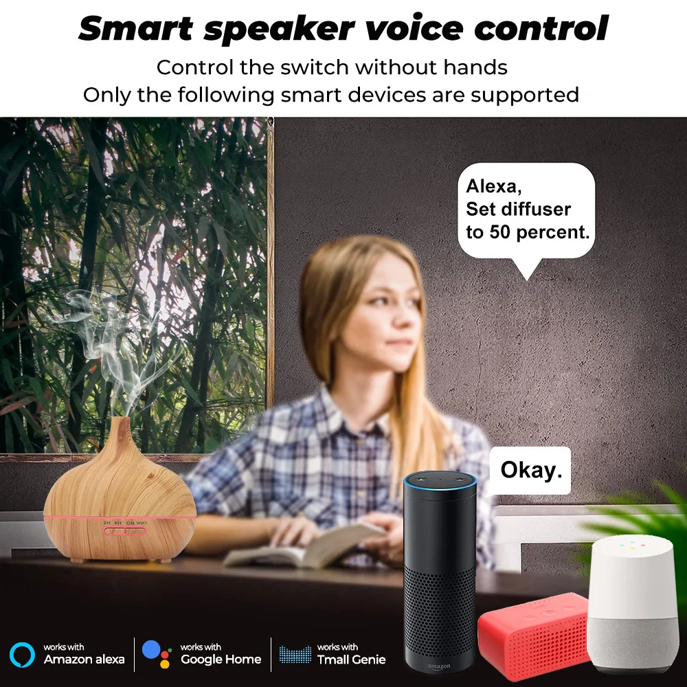 Tuya WiFi Smart Air Humidifier - Outdoor Furniture Oil 评论和价格