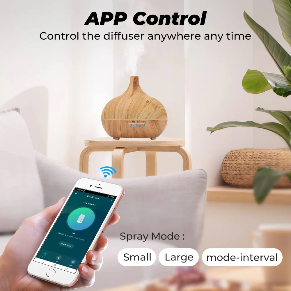 Tuya WiFi Smart Air Humidifier - Outdoor Furniture Oil 评论和价格