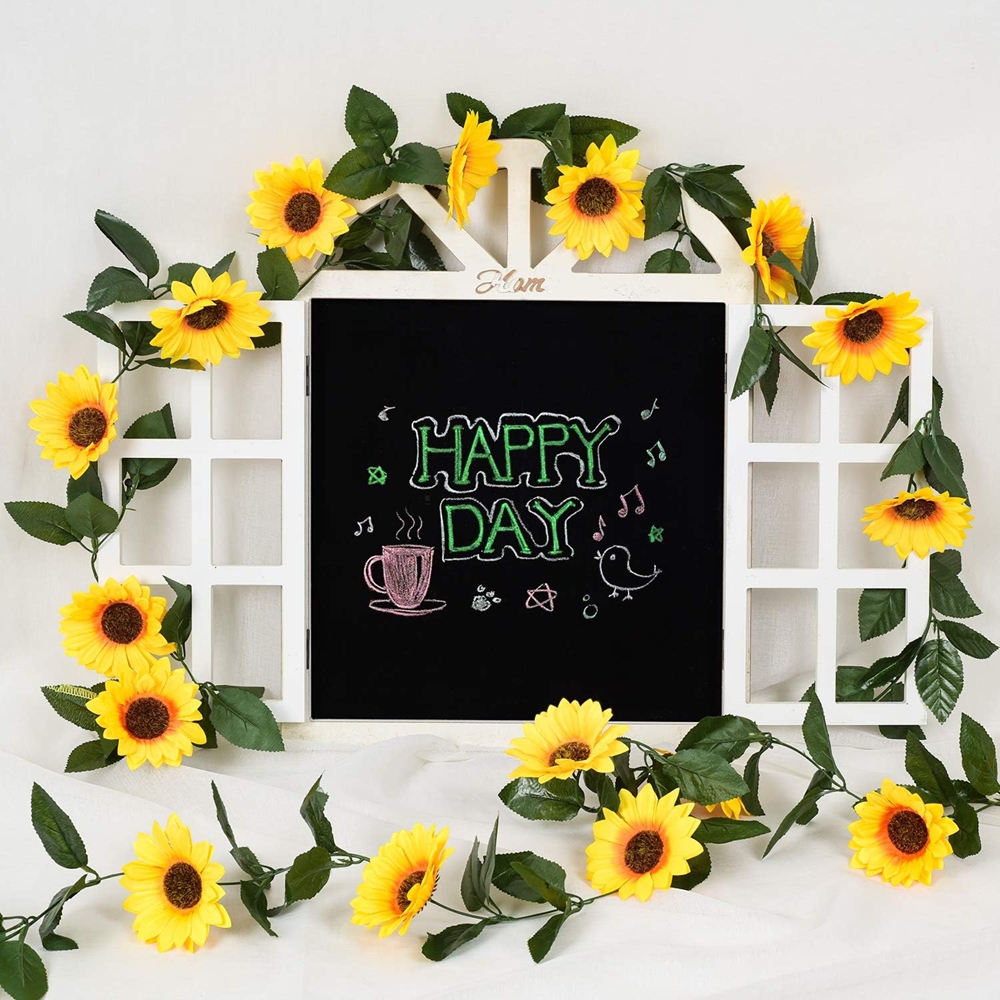 1/3PCS Artificial Flowers Sunf - Outdoor Furniture Cafe 评论和价格