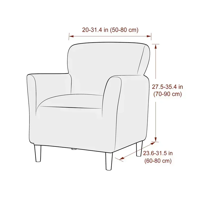 1PC Jacquard Tub Armchairs Cha - Outdoor Furniture Upholstery 评论和价格