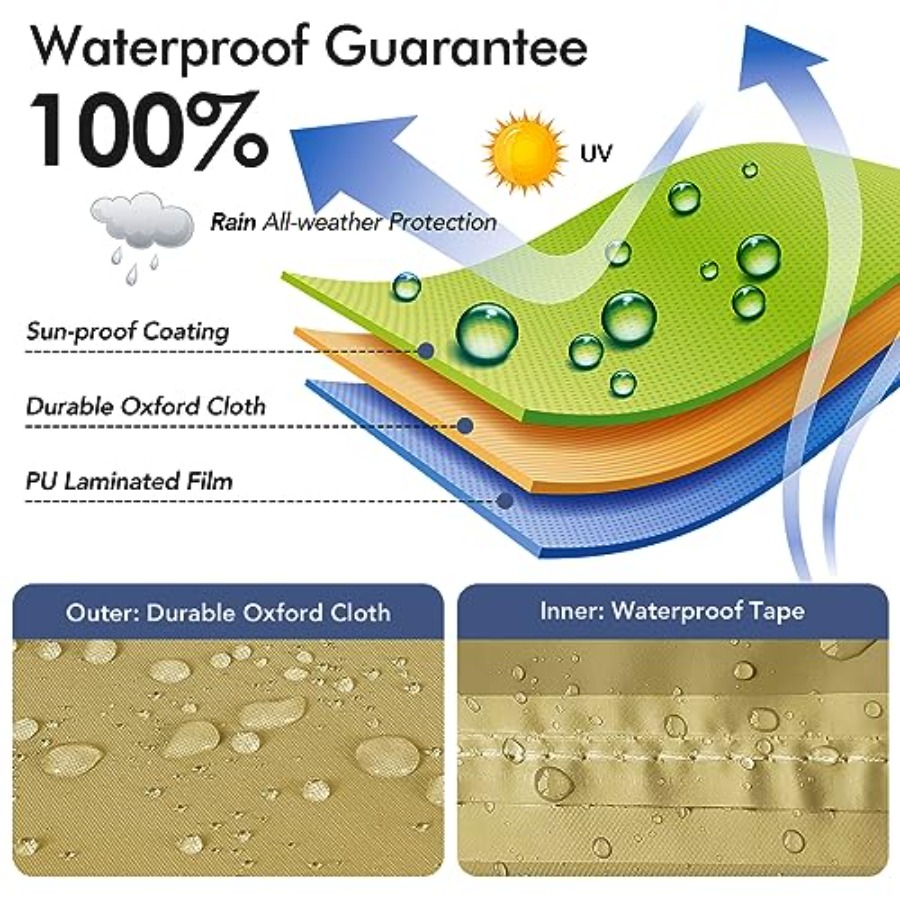 Chaise Lounge Covers Outdoor W - Outdoor Furniture Covers Waterproof 评论和价格