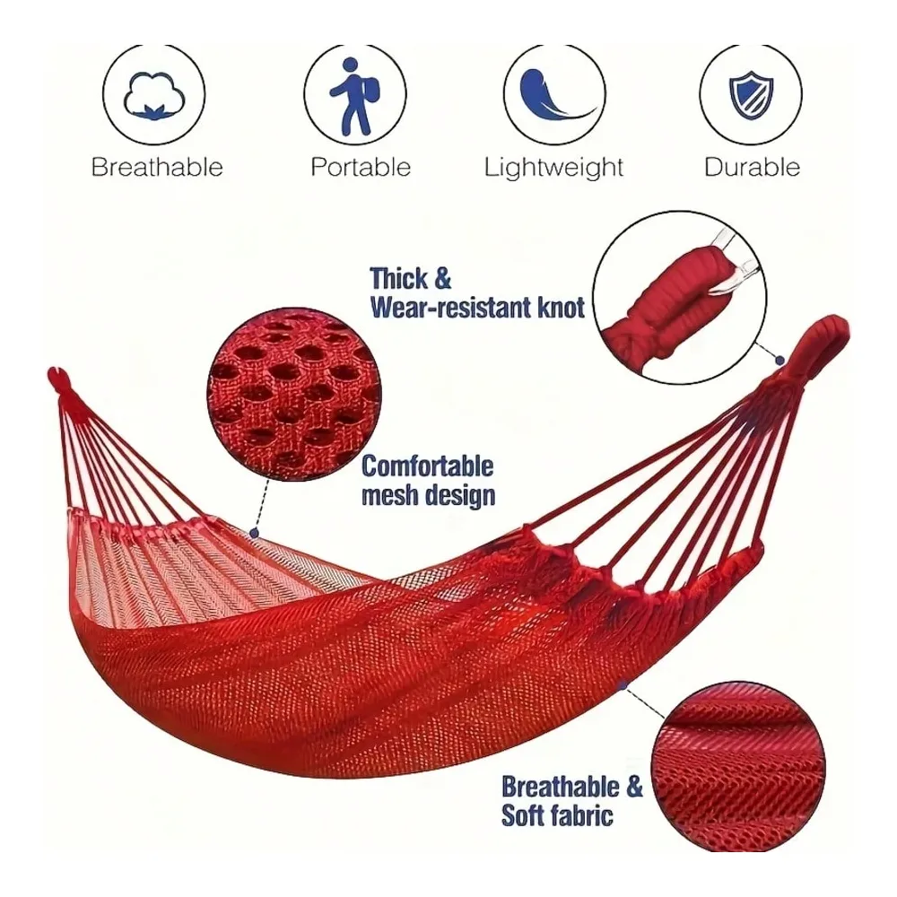 Camping Hammock, Ice Silk Hamm - Outdoor Furniture Quick Dry 评论和价格